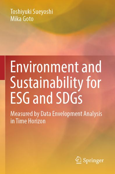 Environment and Sustainability for ESG and SDGs