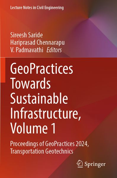 GeoPractices Towards Sustainable Infrastructure Volume 1