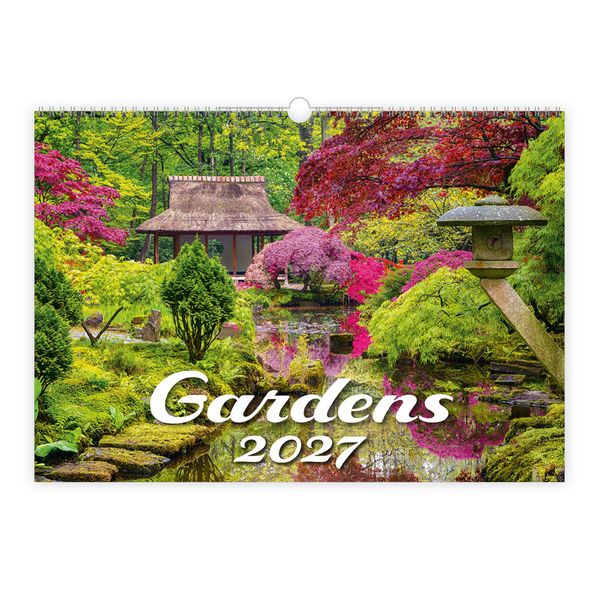 TRÖTSCH -Wandkalender Gardens 2027