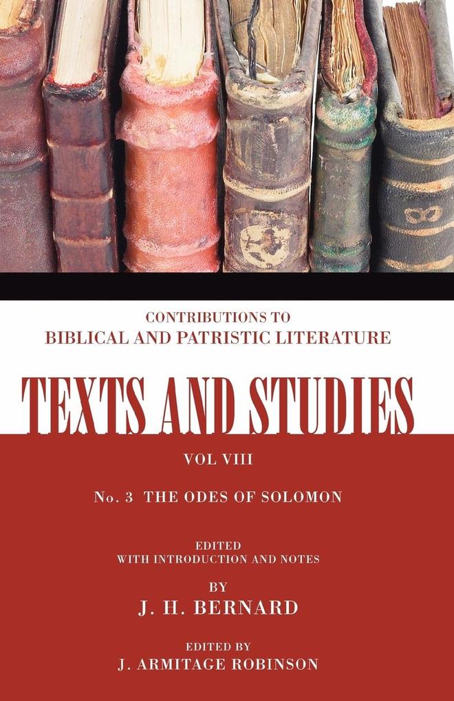 The Odes of Solomon