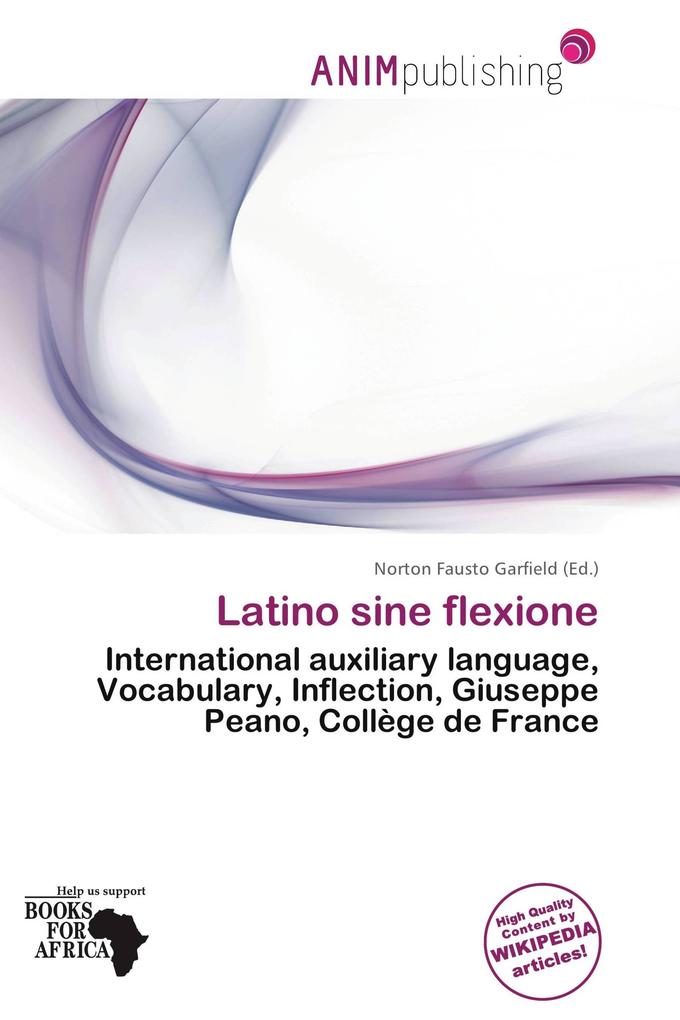 Latino sine flexione
