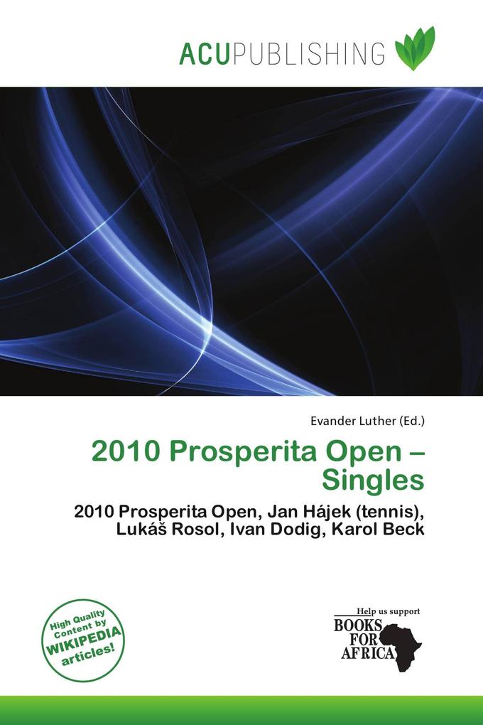 2010 Prosperita Open - Singles