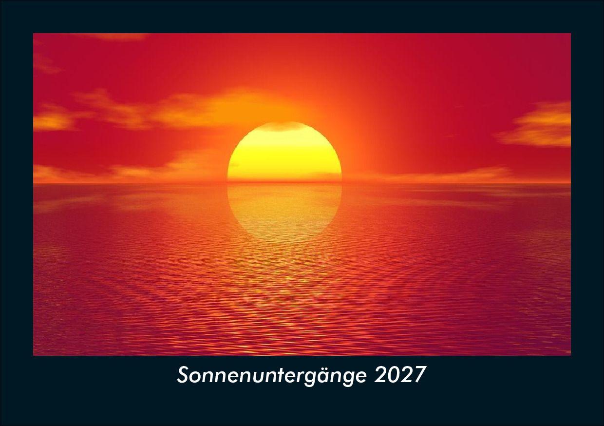 Sonnenuntergänge 2027 Fotokalender DIN A5