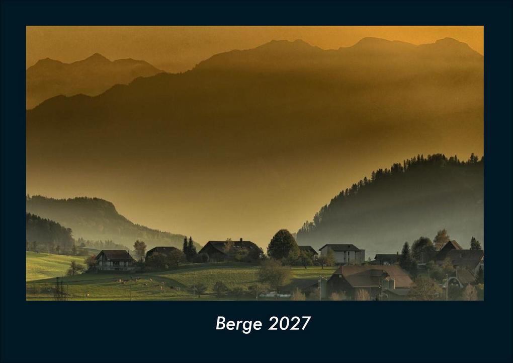 Berge 2027 Fotokalender DIN A4