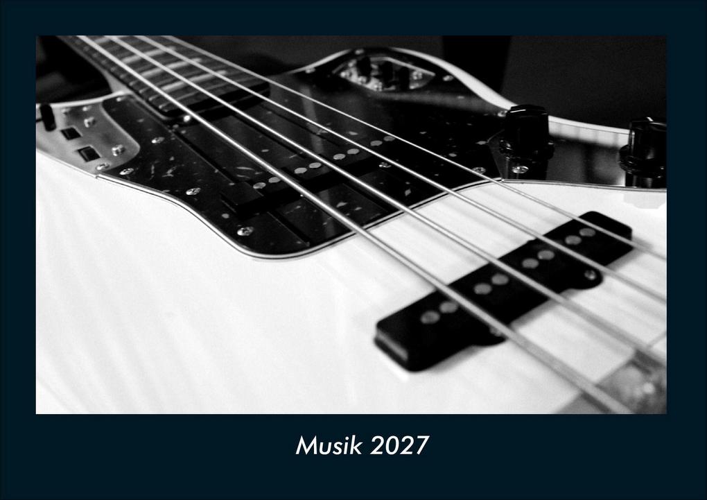 Musik 2027 Fotokalender DIN A4
