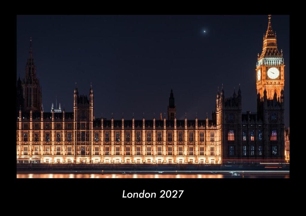 London 2027 Fotokalender DIN A3