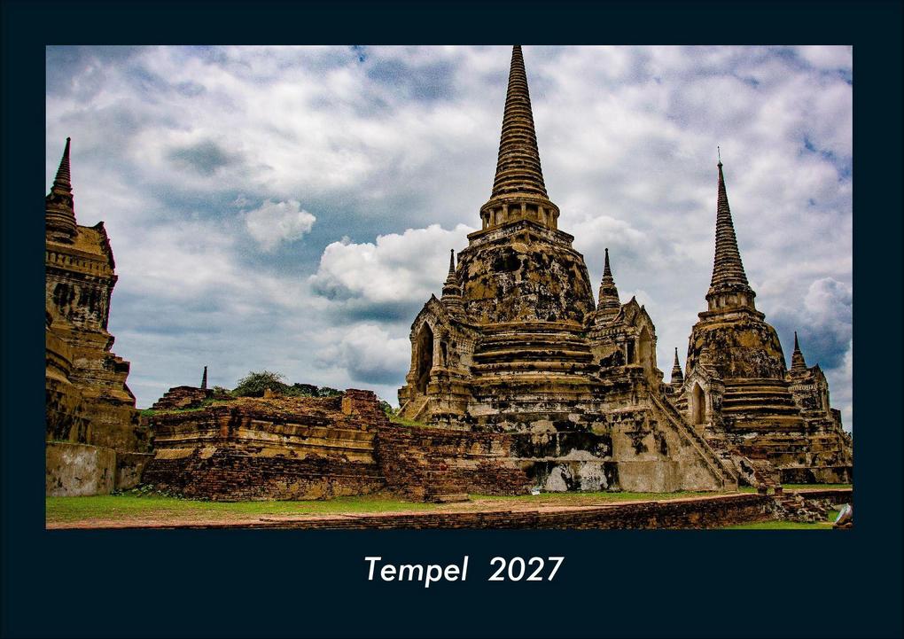 Tempel 2027 Fotokalender DIN A4