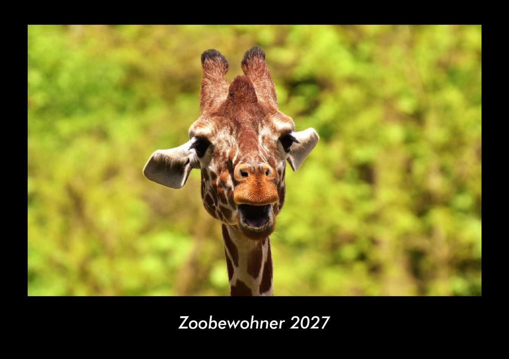 Zoobewohner 2027 Fotokalender DIN A3