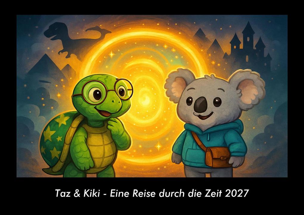 Taz & Kiki - Eine Reise durch die Zeit 2027 Fotokalender DIN A3