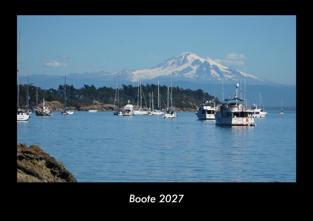 Boote 2027 Fotokalender DIN A3