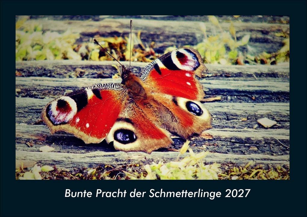 Bunte Pracht der Schmetterlinge 2027 Fotokalender DIN A4