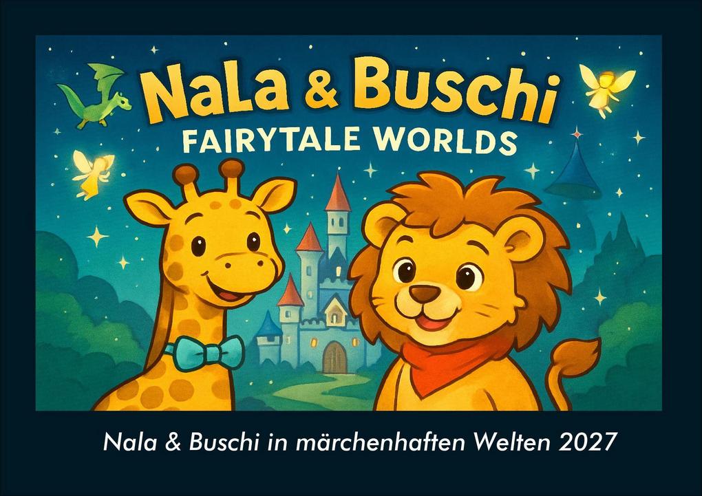 Nala & Buschi in märchenhaften Welten 2027 Fotokalender DIN A4