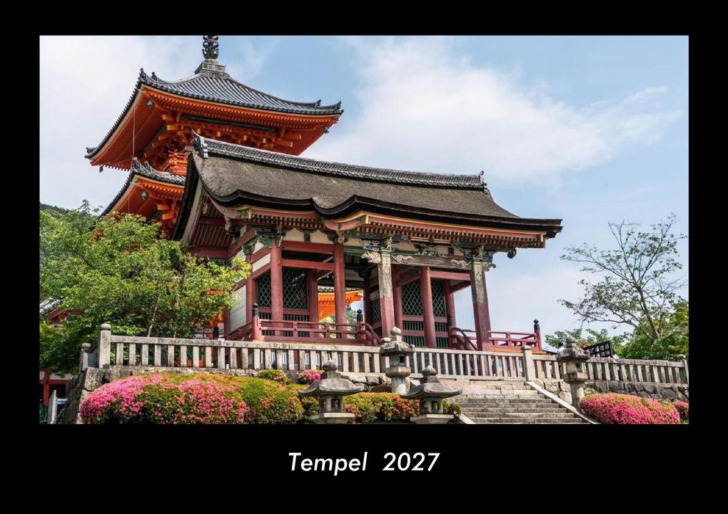 Tempel 2027 Fotokalender DIN A3
