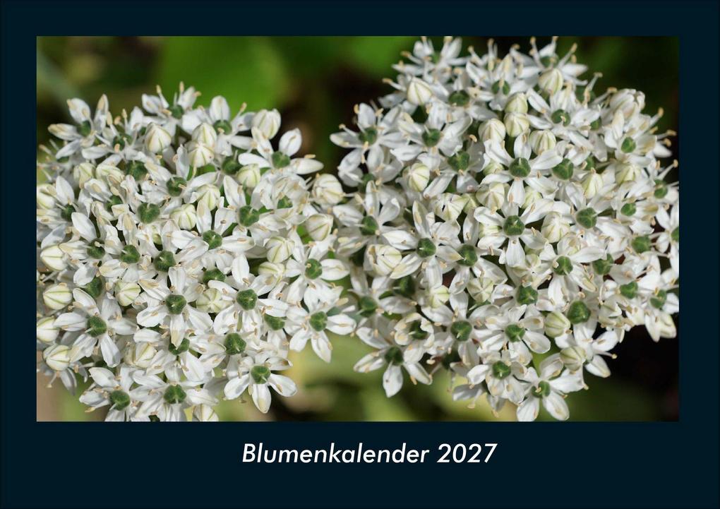 Blumenkalender 2027 Fotokalender DIN A4