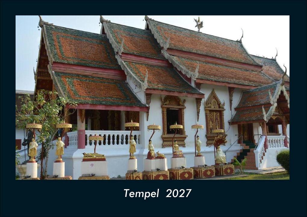Tempel 2027 Fotokalender DIN A4