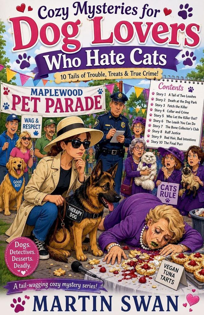 Cozy Mysteries for Dog Lovers Who Hate Cats