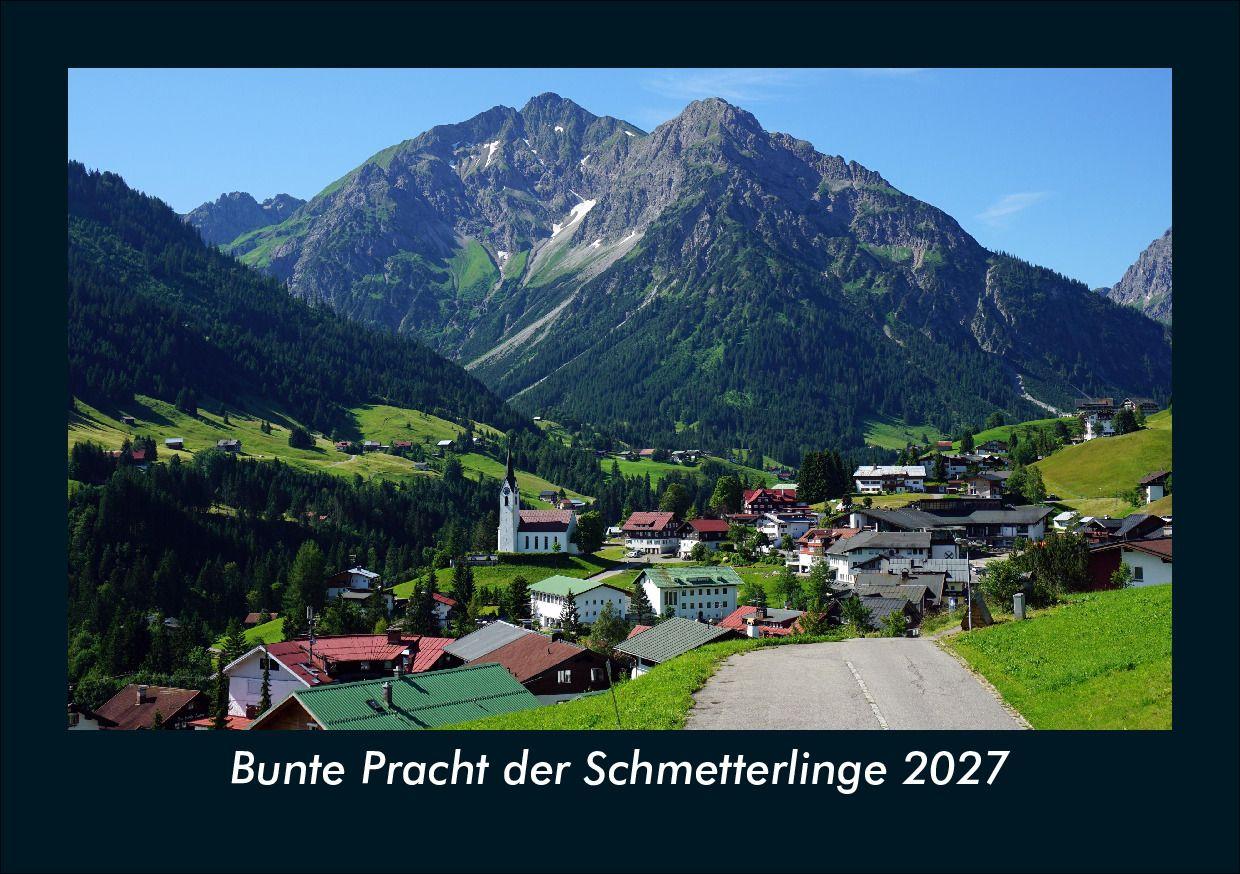 Bunte Pracht der Schmetterlinge 2027 Fotokalender DIN A5