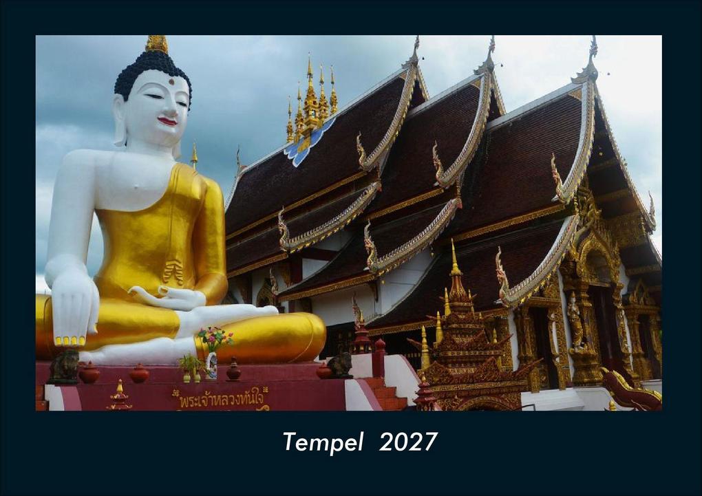 Tempel 2027 Fotokalender DIN A4