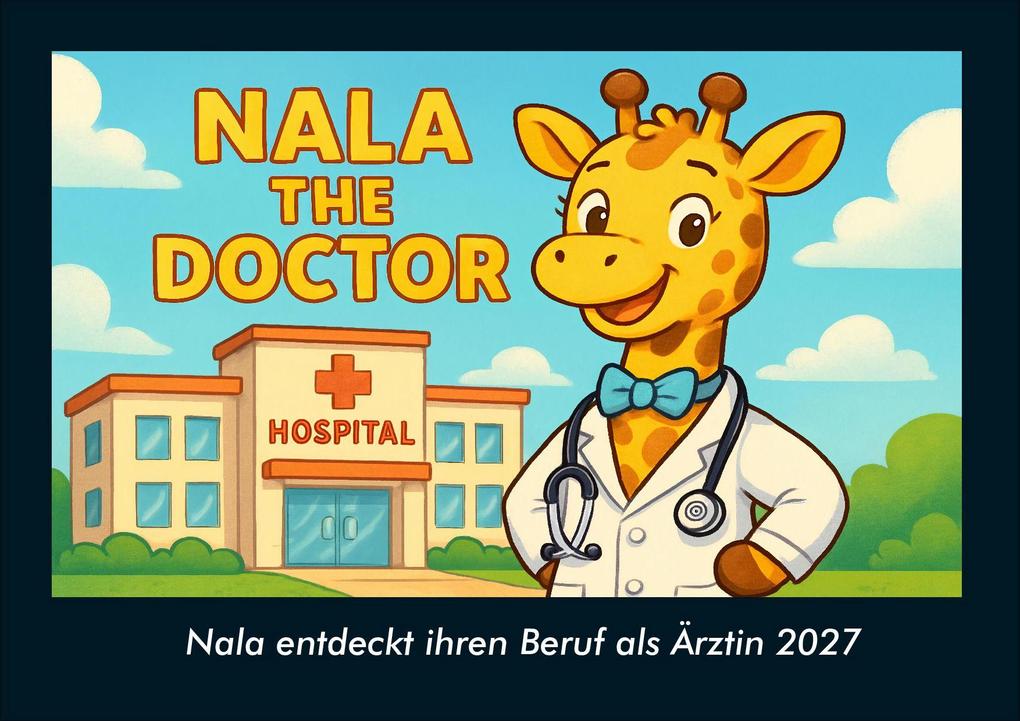 Nala entdeckt ihren Beruf als Ärztin 2027 Fotokalender DIN A4
