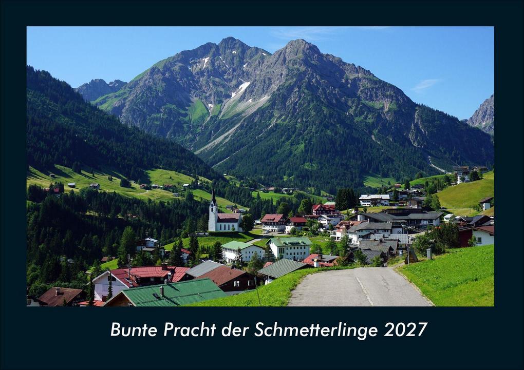 Bunte Pracht der Schmetterlinge 2027 Fotokalender DIN A4