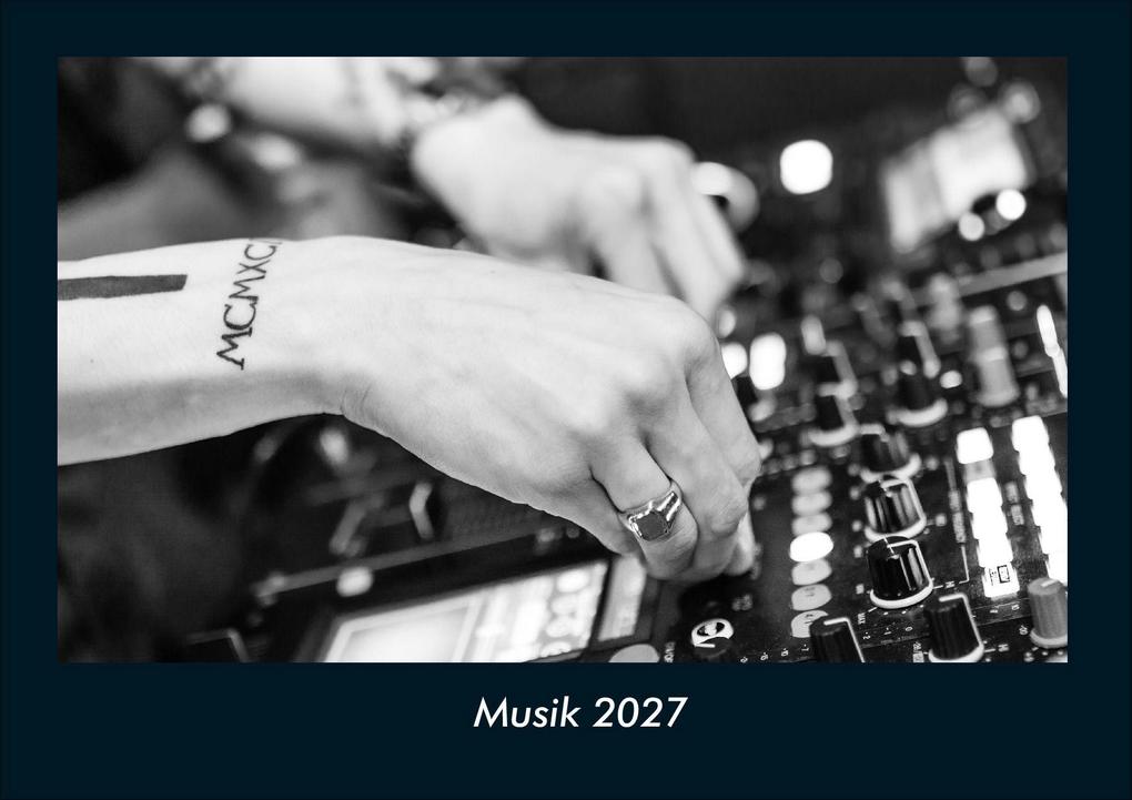 Musik 2027 Fotokalender DIN A4