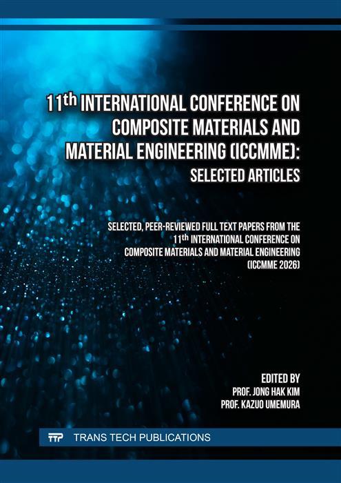 11th International Conference on Composite Materials and Material Engineering (ICCMME): selected articles