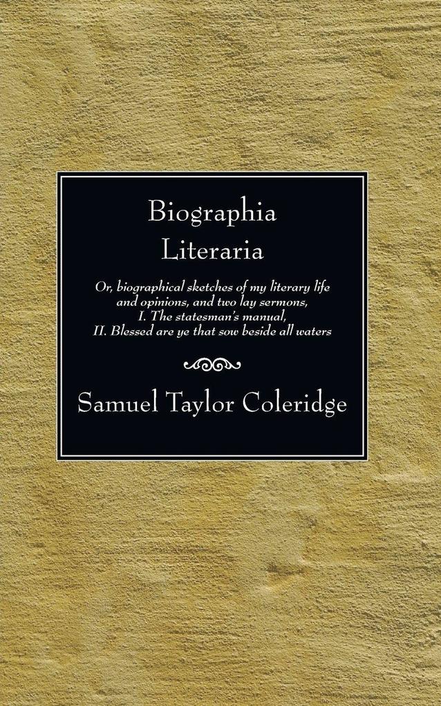 Biographia Literaria