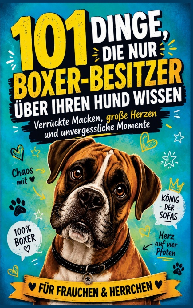 101 Dinge die nur Boxer-Besitzer über ihren Hund wissen können