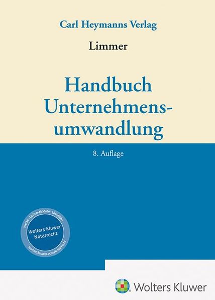 Handbuch Unternehmensumwandlung