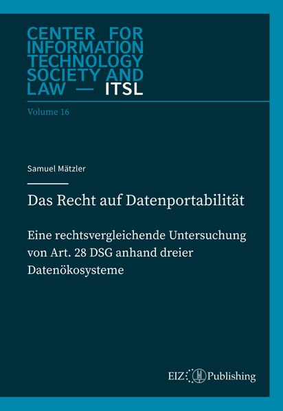 Das Recht auf Datenportabilität