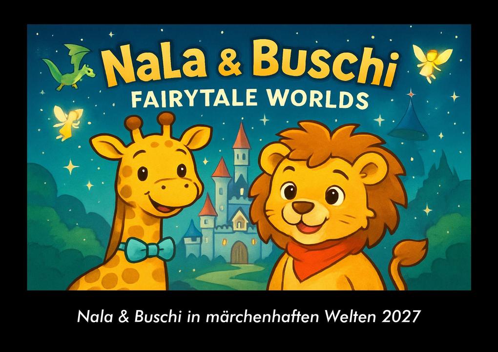 Nala & Buschi in märchenhaften Welten 2027 Fotokalender DIN A3