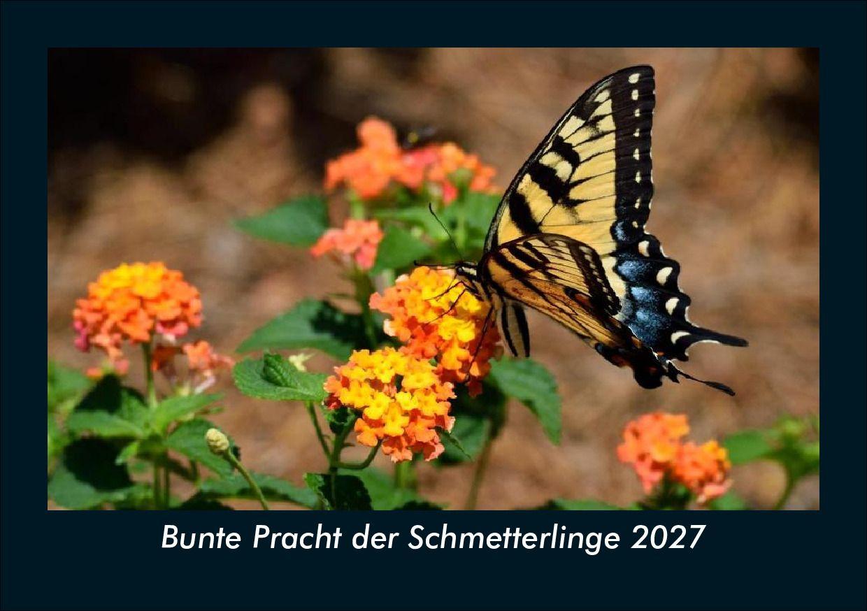 Bunte Pracht der Schmetterlinge 2027 Fotokalender DIN A5