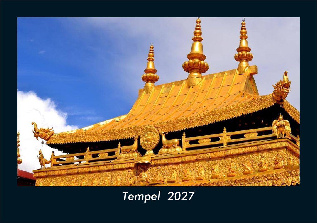 Tempel 2027 Fotokalender DIN A5