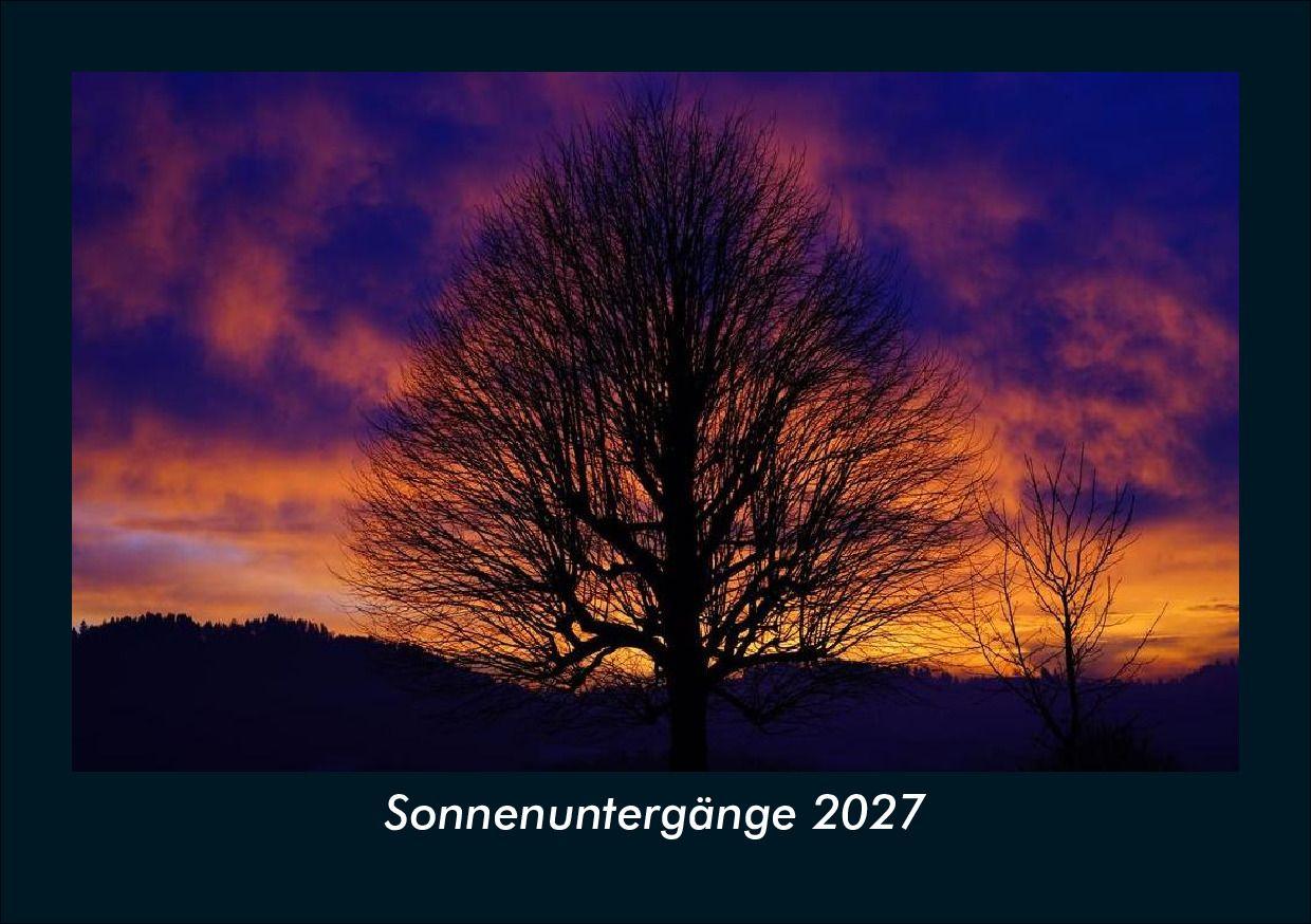 Sonnenuntergänge 2027 Fotokalender DIN A5