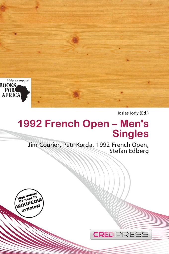 1992 French Open - Men's Singles