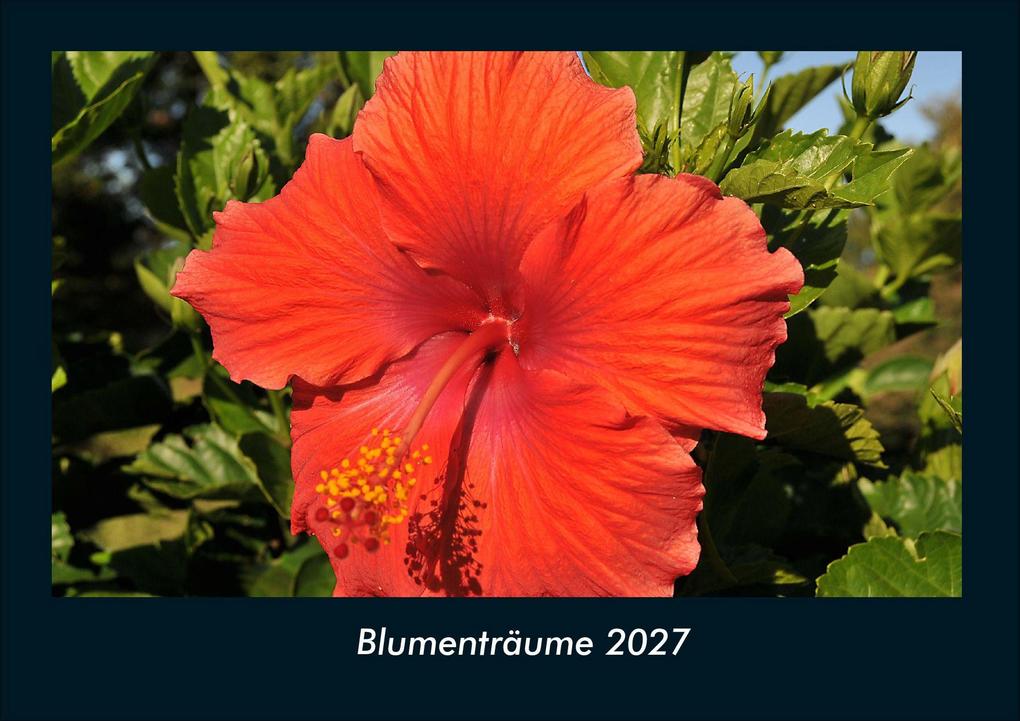 Blumenträume 2027 Fotokalender DIN A4