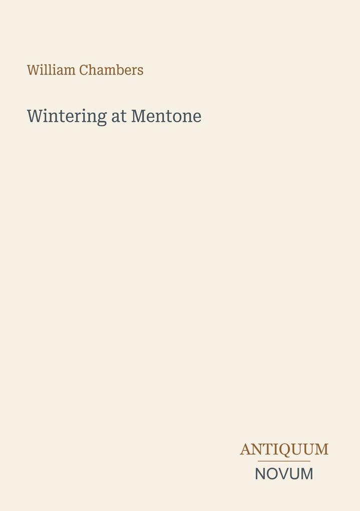 Wintering at Mentone