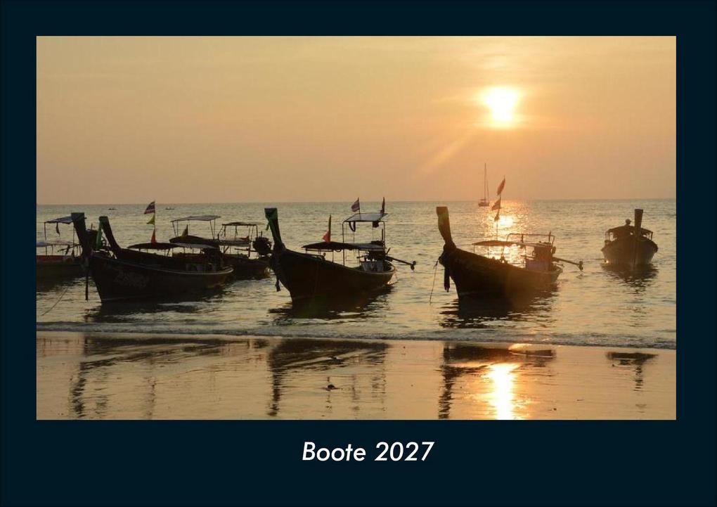 Boote 2027 Fotokalender DIN A4