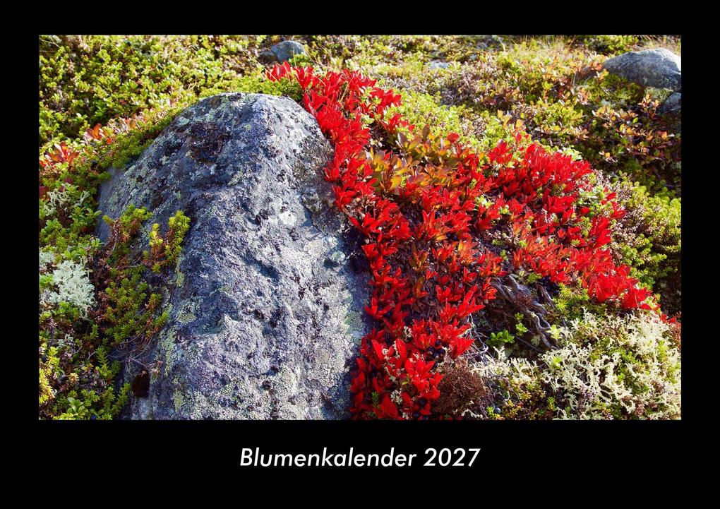 Blumenkalender 2027 Fotokalender DIN A3