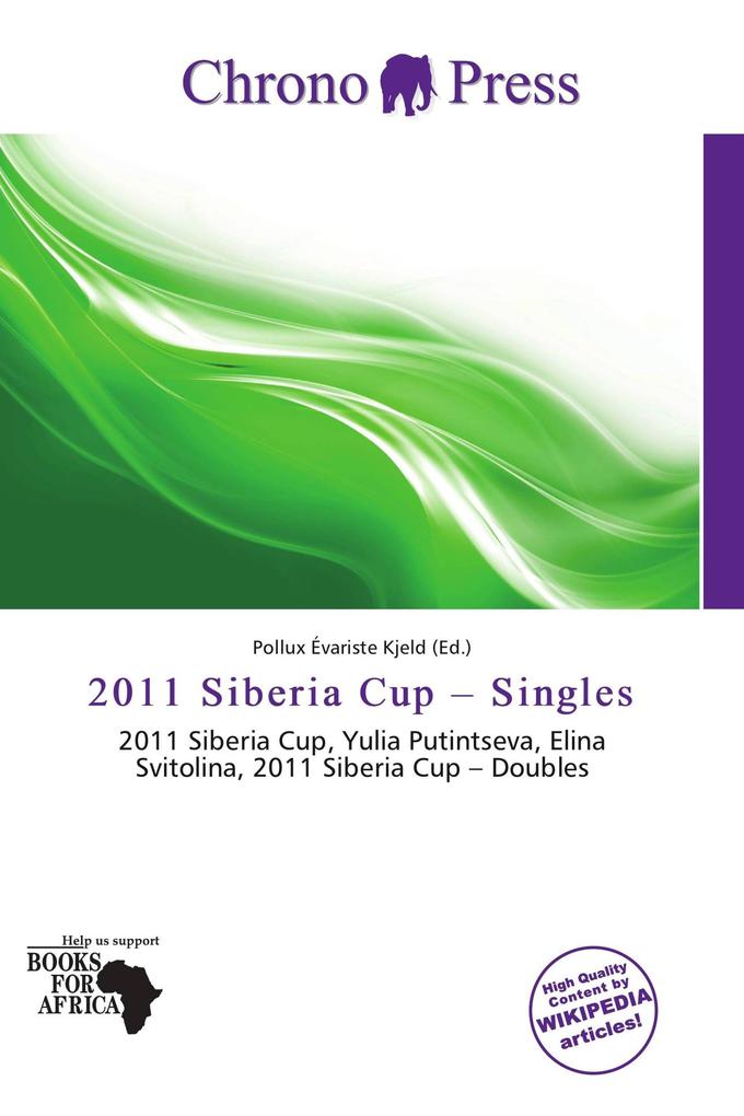 2011 Siberia Cup - Singles