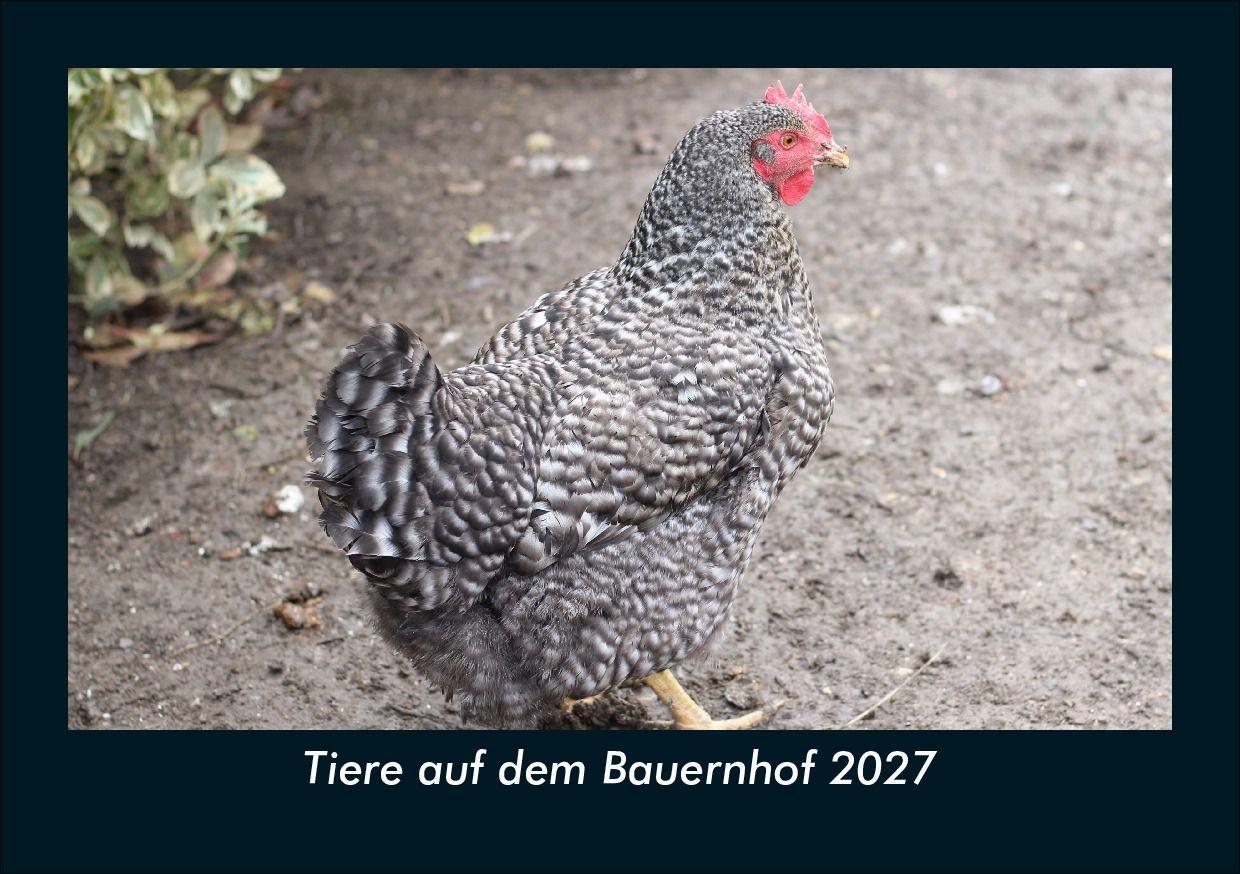 Tiere auf dem Bauernhof 2027 Fotokalender DIN A5
