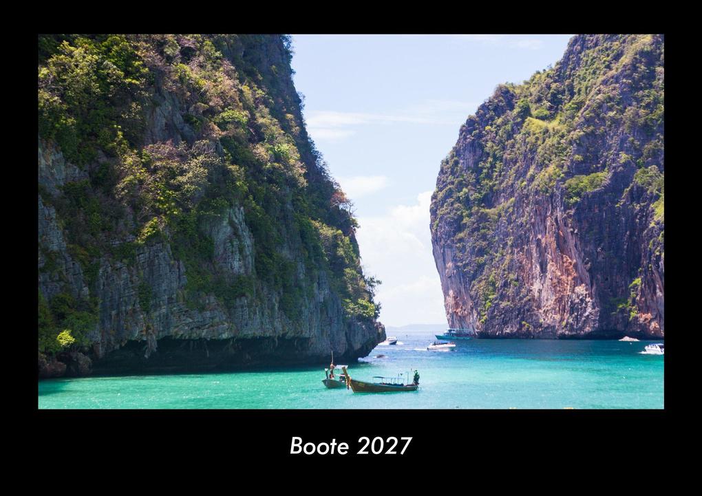Boote 2027 Fotokalender DIN A3
