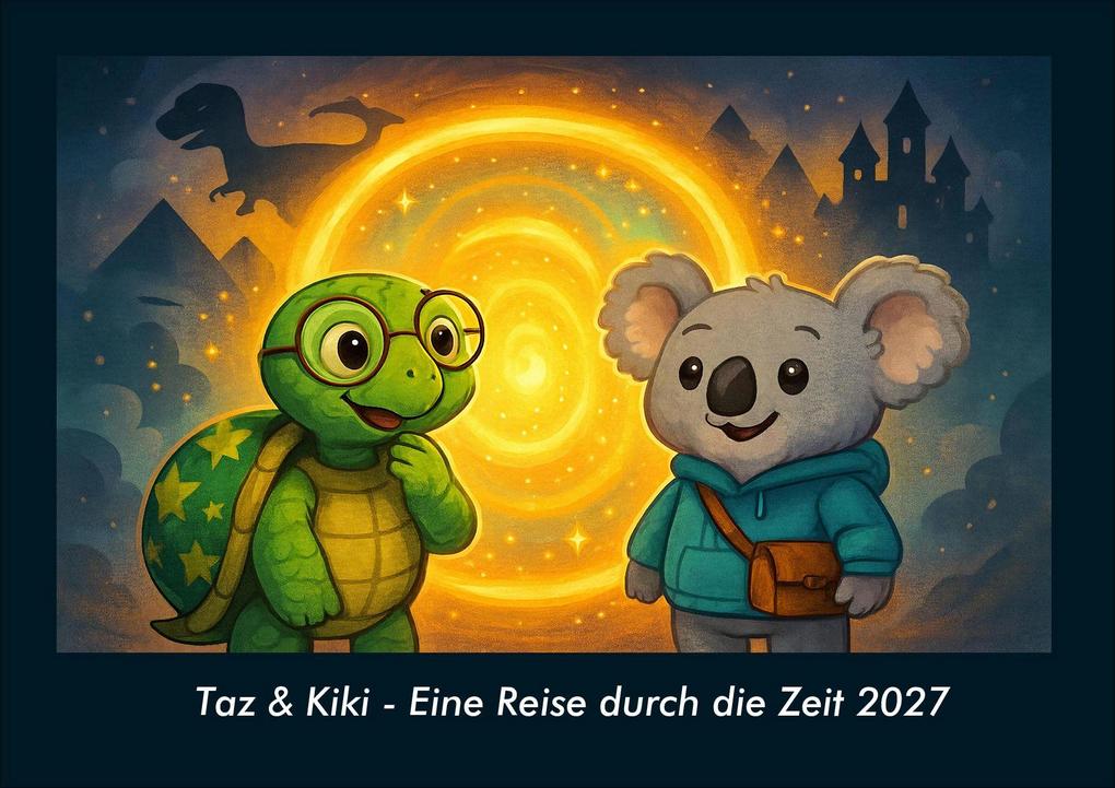 Taz & Kiki - Eine Reise durch die Zeit 2027 Fotokalender DIN A4