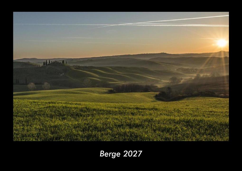 Berge 2027 Fotokalender DIN A3