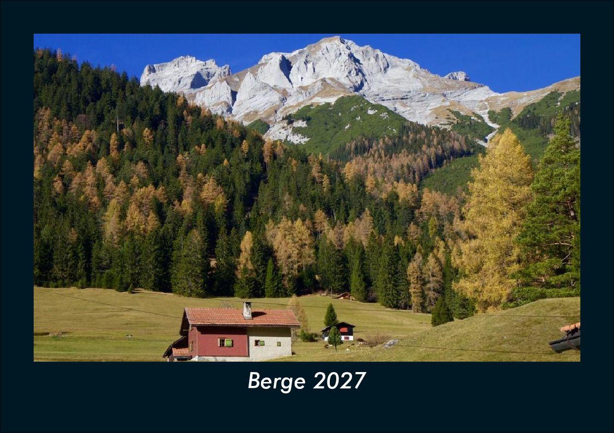 Berge 2027 Fotokalender DIN A5