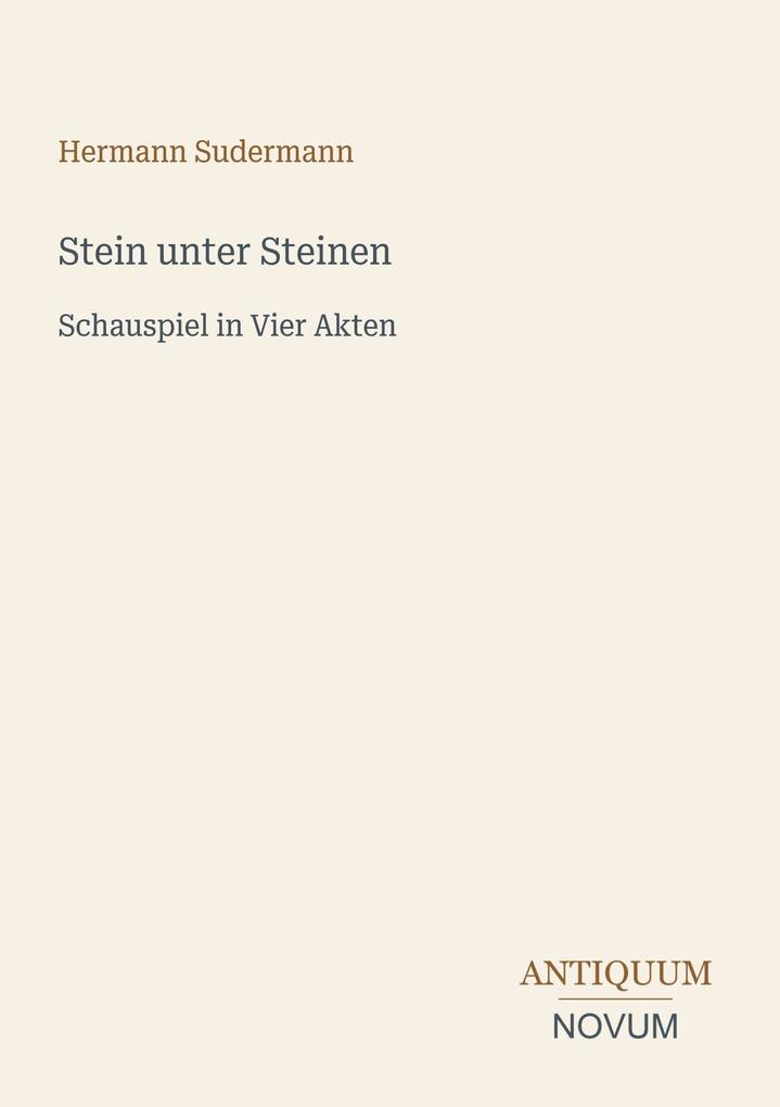 Stein unter Steinen