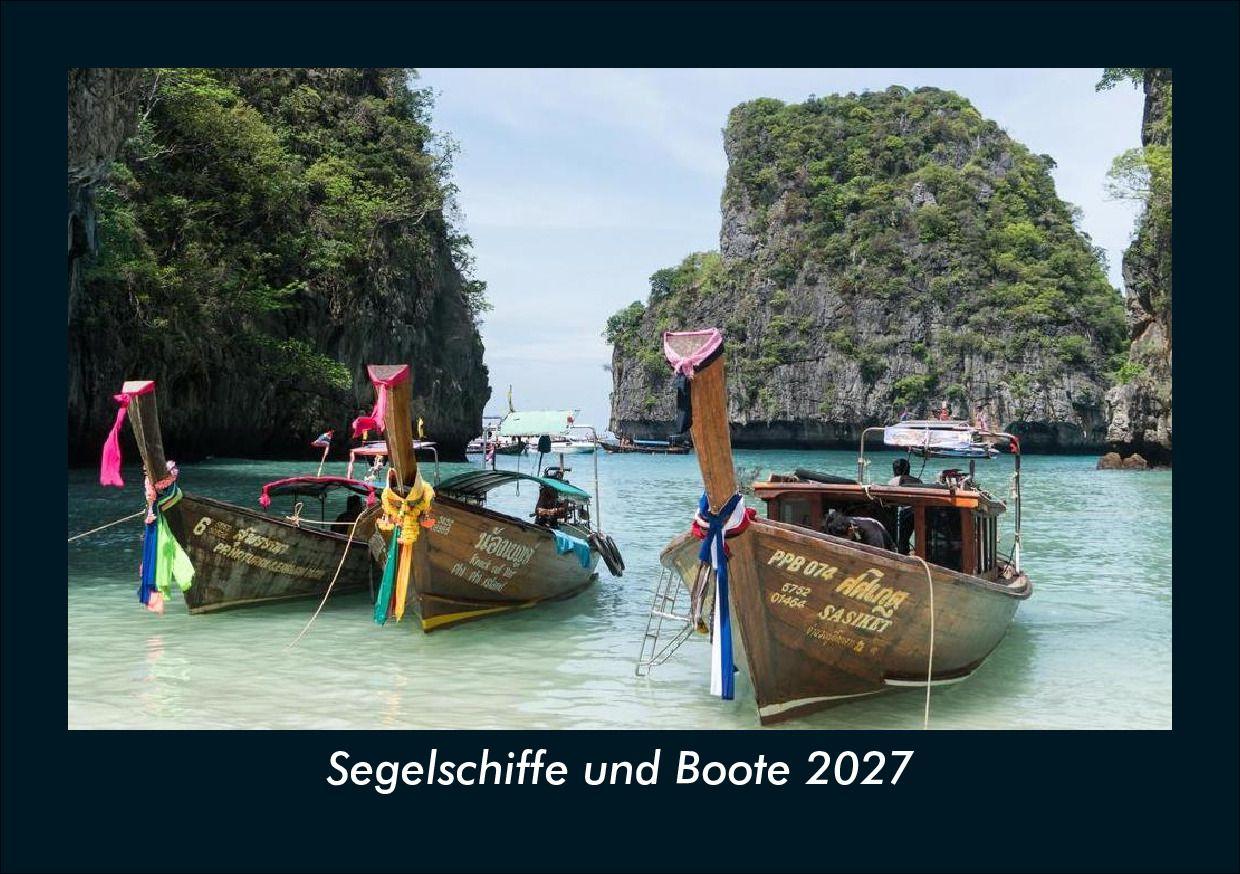 Segelschiffe und Boote 2027 Fotokalender DIN A5