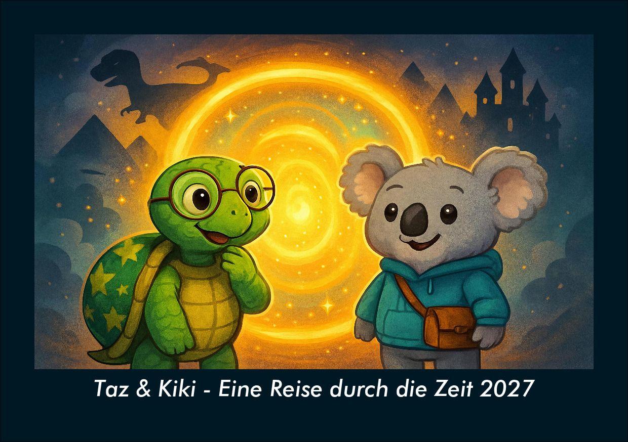 Taz & Kiki - Eine Reise durch die Zeit 2027 Fotokalender DIN A5