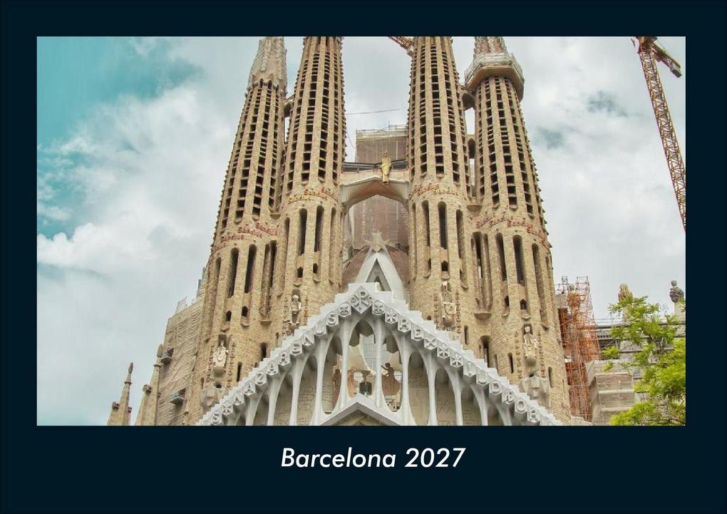 Barcelona 2027 Fotokalender DIN A4