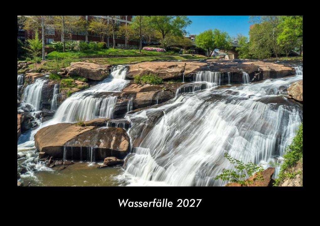 Wasserfälle 2027 Fotokalender DIN A3